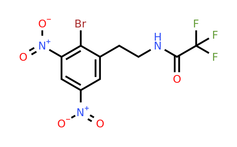 1161880-90-5 | N-(2-Bromo-3,5-dinitrophenethyl)-2,2,2-trifluoroacetamide