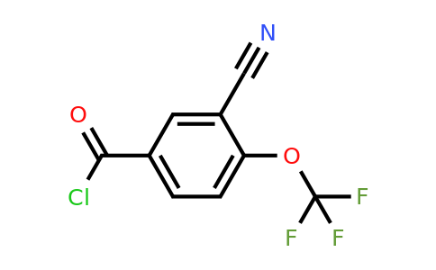 1163142-24-2 | 3-Cyano-4-(trifluoromethoxy)benzoylchloride