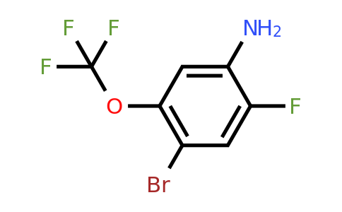116367-67-0 | 4-Bromo-2-fluoro-5-(trifluoromethoxy)aniline