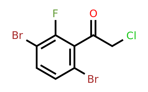 1164294-79-4 | 3',6'-Dibromo-2'-fluorophenacyl chloride