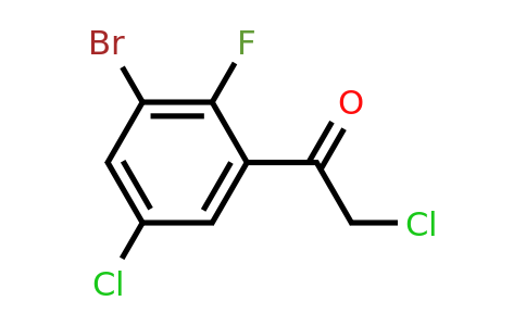 1164294-82-9 | 3'-Bromo-5'-chloro-2'-fluorophenacyl chloride