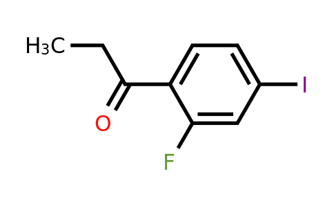 1165873-17-5 | 2'-Fluoro-4'-iodopropiophenone