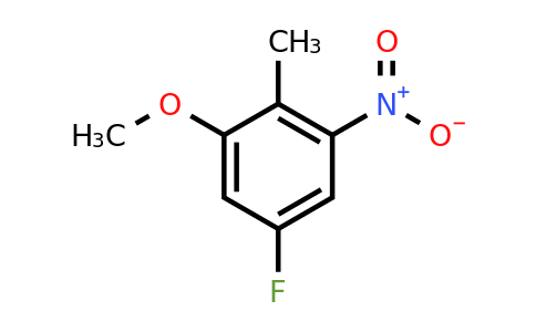 1167055-65-3 | 5-Fluoro-1-methoxy-2-methyl-3-nitrobenzene
