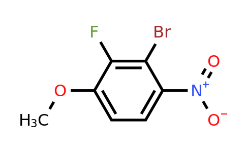 1170991-77-1 | 2-Bromo-3-fluoro-4-methoxy-1-nitrobenzene