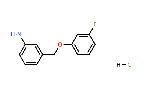1171709-18-4 | 3-((3-Fluorophenoxy)methyl)aniline hydrochloride