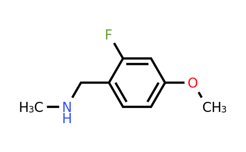 1173004-69-7 | 1-(2-Fluoro-4-methoxyphenyl)-N-methylmethanamine