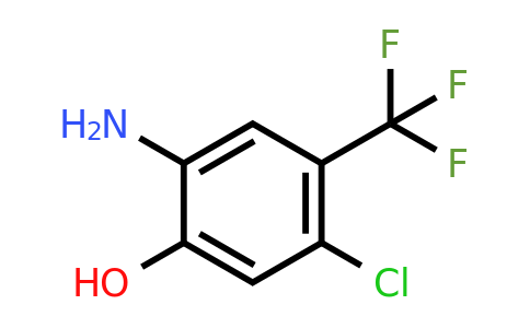 117338-13-3 | 4-Chloro-2-hydroxy-5-(trifluoromethyl)aniline