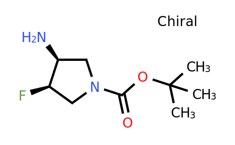 1174020-30-4 | tert-Butyl (3S,4R)-3-amino-4-fluoro-pyrrolidine-1-carboxylate
