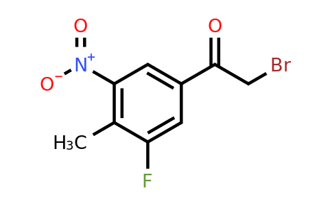 1174190-06-7 | 3'-Fluoro-4'-methyl-5'-nitrophenacyl bromide