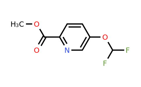 1174323-35-3 | Methyl 5-(difluoromethoxy)picolinate