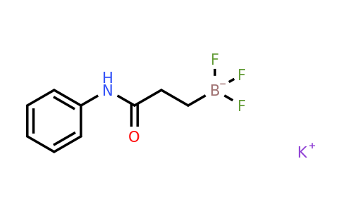 1174338-61-4 | potassium trifluoro(3-oxo-3-(phenylamino)propyl)borate