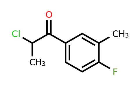 1176023-59-8 | 2-Chloro-4'-fluoro-3'-methylpropiophenone