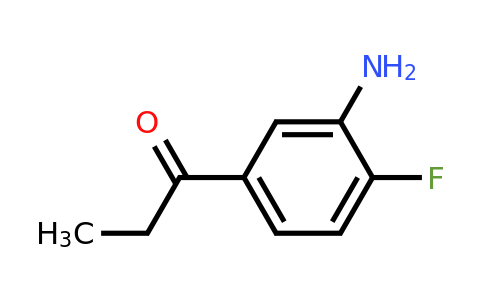1176467-95-0 | 1-(3-Amino-4-fluorophenyl)propan-1-one