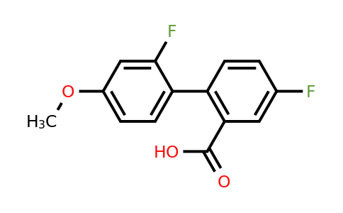 1178061-38-5 | 5-Fluoro-2-(2-fluoro-4-methoxyphenyl)benzoic acid