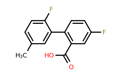 1178112-33-8 | 5-Fluoro-2-(2-fluoro-5-methylphenyl)benzoic acid