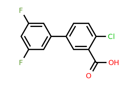 1178278-09-5 | 2-Chloro-5-(3,5-difluorophenyl)benzoic acid