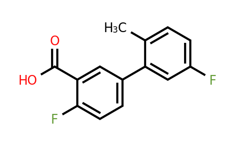 1178305-99-1 | 2-Fluoro-5-(5-fluoro-2-methylphenyl)benzoic acid