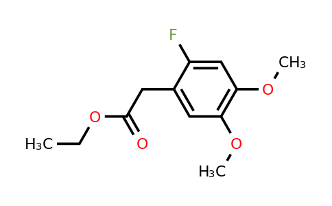 117831-99-9 | Ethyl 4,5-dimethoxy-2-fluorophenylacetate