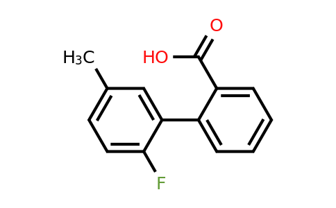 1178326-34-5 | 2-(2-Fluoro-5-methylphenyl)benzoic acid