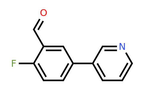 1178350-70-3 | 2-Fluoro-5-(pyridin-3-yl)benzaldehyde