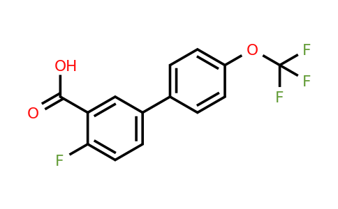 1178497-48-7 | 2-Fluoro-5-(4-trifluoromethoxyphenyl)benzoic acid