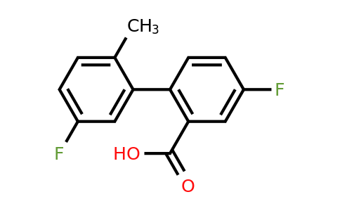 1178611-53-4 | 5-Fluoro-2-(5-fluoro-2-methylphenyl)benzoic acid