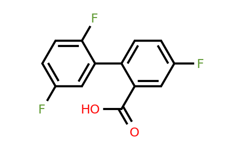 1178672-29-1 | 2-(2,5-Difluorophenyl)-5-fluorobenzoic acid