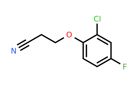 1178719-76-0 | 3-(2-Chloro-4-fluorophenoxy)propanenitrile