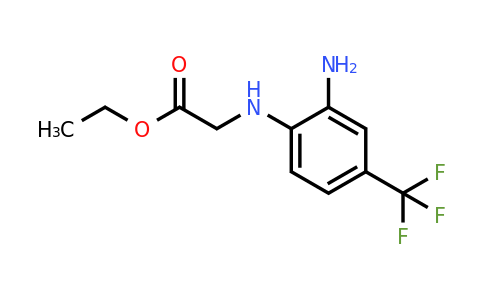 1178799-62-6 | Ethyl 2-{[2-amino-4-(trifluoromethyl)phenyl]amino}acetate