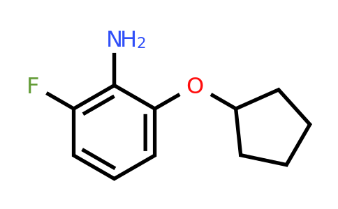 1178841-96-7 | 2-(Cyclopentyloxy)-6-fluoroaniline