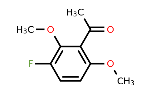 117902-11-1 | 2',6'-Dimethoxy-3'-fluoroacetophenone