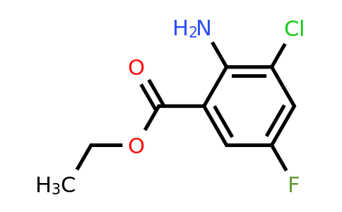 1179055-07-2 | Ethyl 2-amino-3-chloro-5-fluorobenzoate