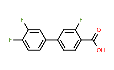 1179174-66-3 | 3,3',4'-Trifluoro-[1,1'-biphenyl]-4-carboxylic acid