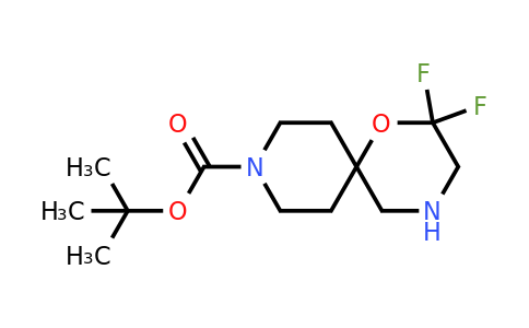 1179337-15-5 | tert-Butyl 2,2-difluoro-1-oxa-4,9-diazaspiro[5.5]undecane-9-carboxylate