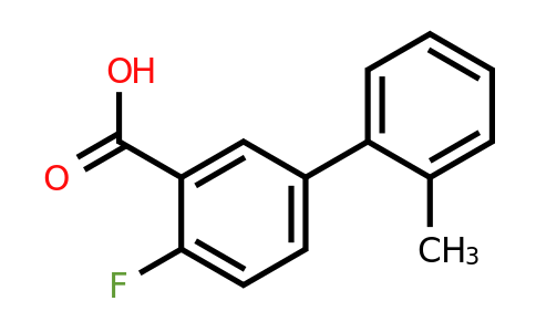1179510-24-7 | 4-Fluoro-2'-methyl-[1,1'-biphenyl]-3-carboxylic acid