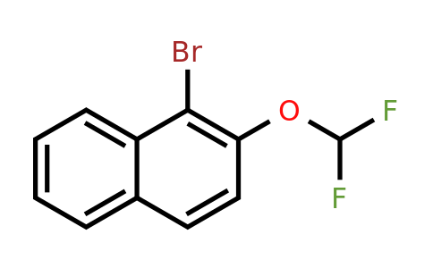 1179597-64-8 | 1-Bromo-2-(difluoromethoxy)naphthalene