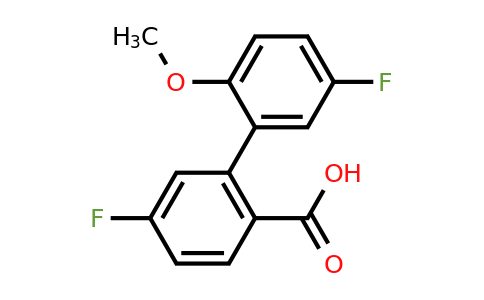 1179625-23-0 | 4-Fluoro-2-(5-fluoro-2-methoxyphenyl)benzoic acid