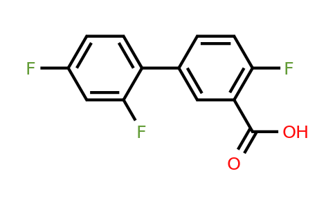 1179628-04-6 | 5-(2,4-Difluorophenyl)-2-fluorobenzoic acid