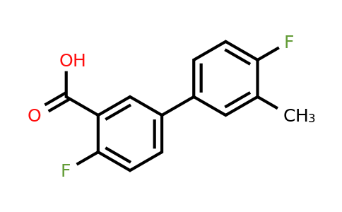 1179676-15-3 | 4,4'-Difluoro-3'-methyl-[1,1'-biphenyl]-3-carboxylic acid