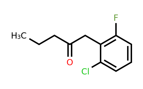 1179741-86-6 | 1-(2-Chloro-6-fluorophenyl)pentan-2-one