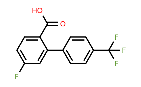 1179762-71-0 | 5-Fluoro-4'-(trifluoromethyl)-[1,1'-biphenyl]-2-carboxylic acid