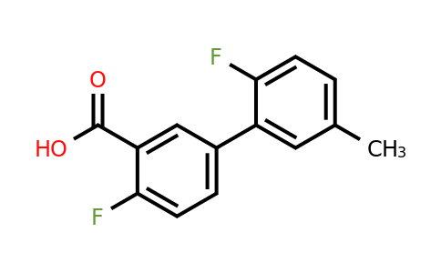 1179768-16-1 | 2-Fluoro-5-(2-fluoro-5-methylphenyl)benzoic acid