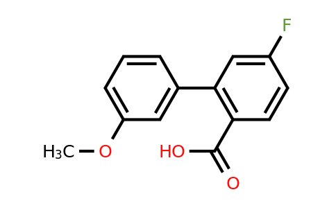 1179885-80-3 | 4-Fluoro-2-(3-methoxyphenyl)benzoic acid