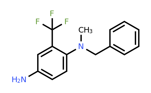 1179928-61-0 | N1-Benzyl-N1-methyl-2-(trifluoromethyl)benzene-1,4-diamine