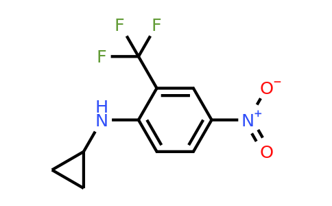 1179935-12-6 | N-Cyclopropyl-4-nitro-2-(trifluoromethyl)aniline