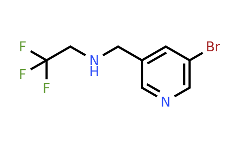 1179955-33-9 | N-((5-Bromopyridin-3-yl)methyl)-2,2,2-trifluoroethanamine