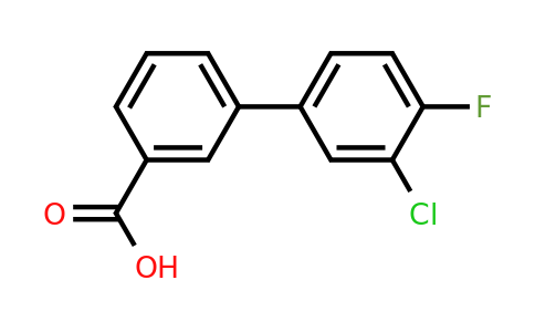 1181321-27-6 | 3-(3-Chloro-4-fluorophenyl)benzoic acid