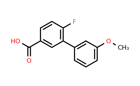 1181452-19-6 | 6-Fluoro-3'-methoxy-[1,1'-biphenyl]-3-carboxylic acid