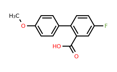 1181566-86-8 | 5-Fluoro-2-(4-methoxyphenyl)benzoic acid
