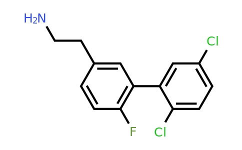 1181596-12-2 | 2-(2',5'-Dichloro-6-fluoro-biphenyl-3-yl)-ethylamine